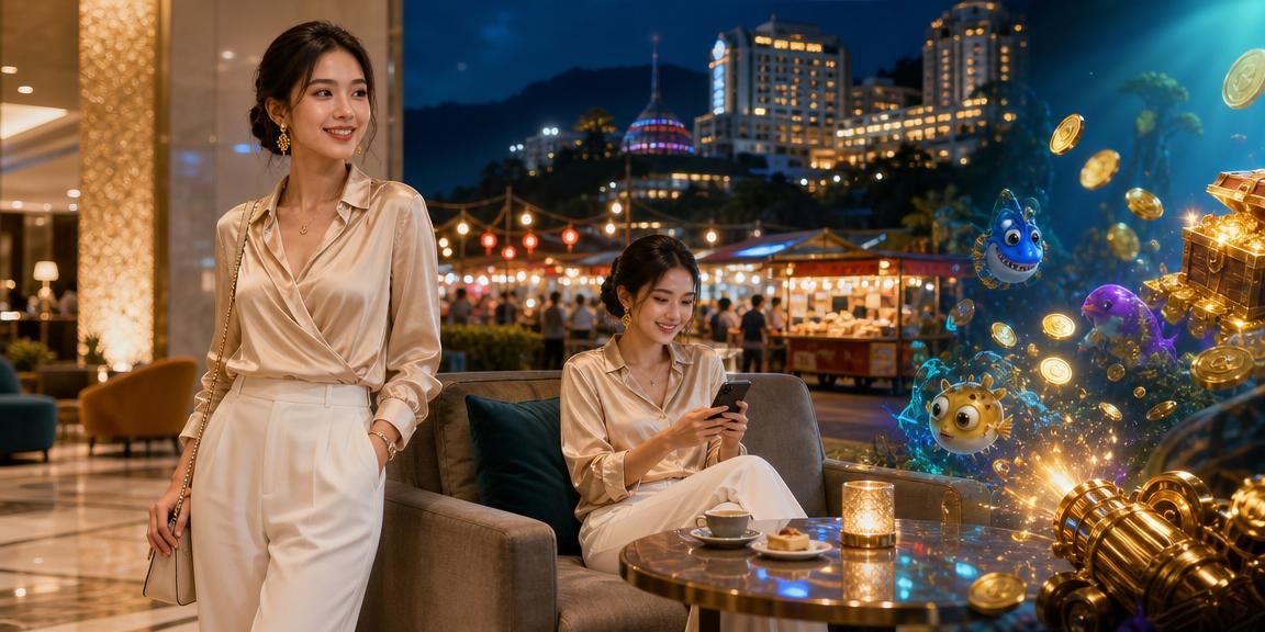 Permainan memancing jackpot bergaya Malaysia di Genting Highlands dengan hadiah besar