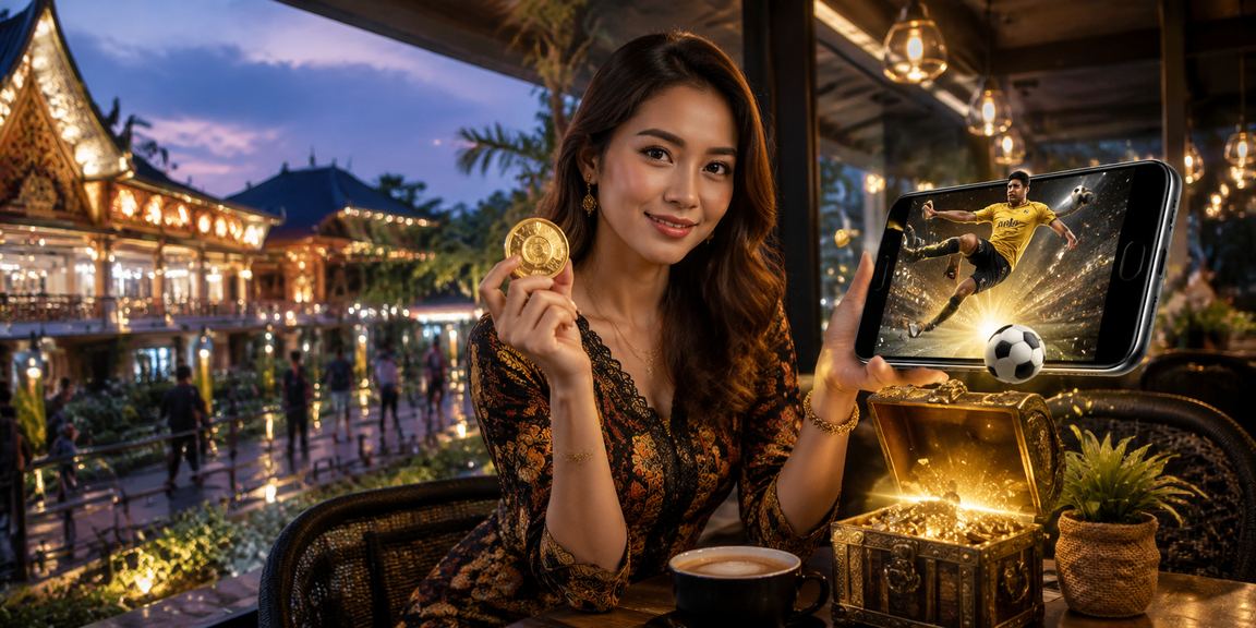 Pengguna di Sarawak mengakses platform dalam talian melalui peranti mudah alih semasa sukan